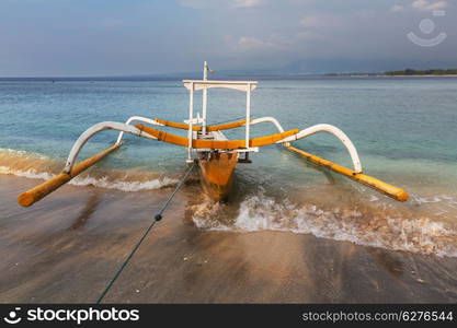 Fishing boats in Bali