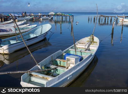 Fishing boats in Mexico
