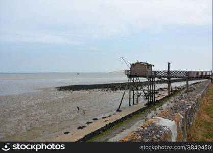 Fishing hut in south of France