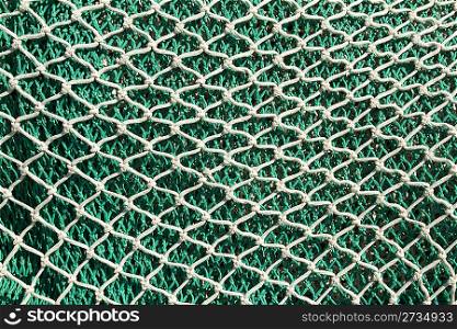 Fishing nets and tackle in Andratx port from mallorca Balearic island