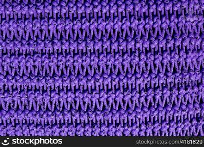 fishing trawler boat net purple texture with rope knots