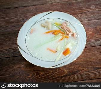 Fiskesuppe - Norwegian Cod and salmon Chowder