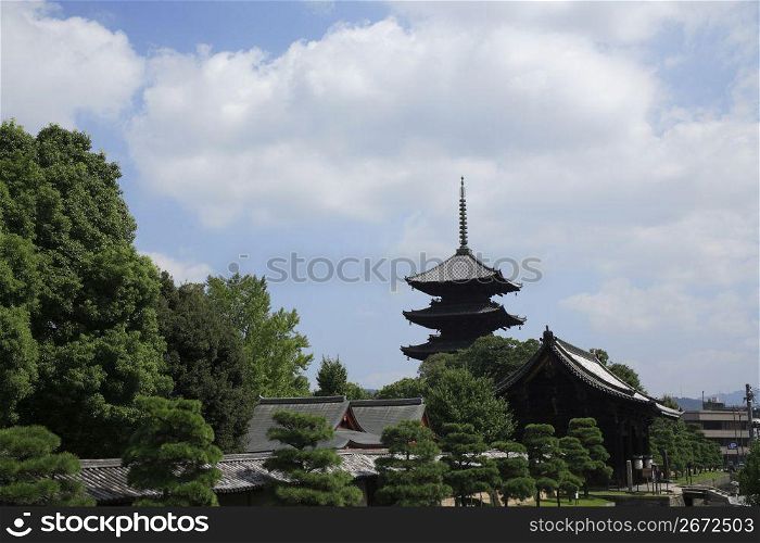Five-storied pagoda