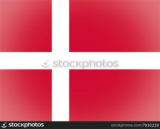Flag of Denmark vignetted. Vignetted Danish flag of Denmark