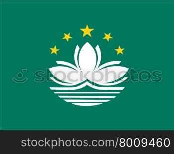 Flag of Macau , China
