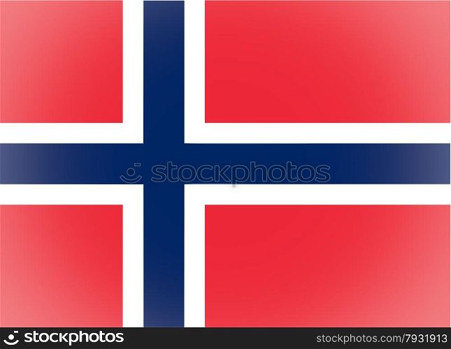 Flag of Norway vignetted. Vignetted Norwegian flag of Norway