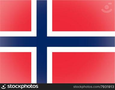 Flag of Norway vignetted. Vignetted Norwegian flag of Norway