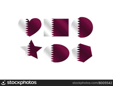 Flag of Qatar themes idea design