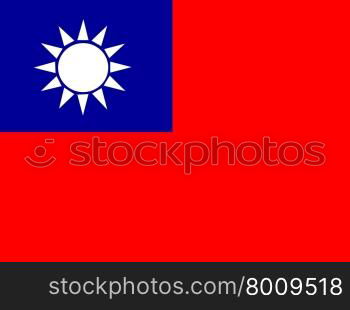 Flag of the Republic of China ,Taiwan Flag