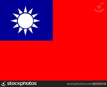 Flag of the Republic of China ,Taiwan Flag