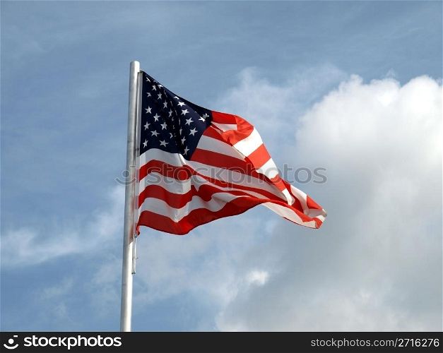 Flag of the USA (United States of America). USA flag