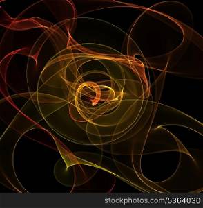 flame background - abstract fire illustration