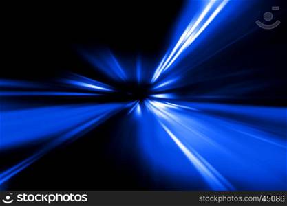 flash acceleration speed motion on night road