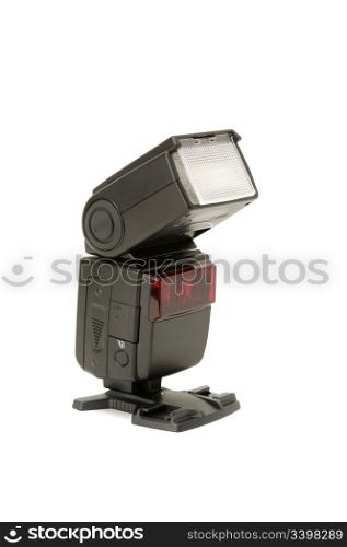 flash-lamp isolated on a black background