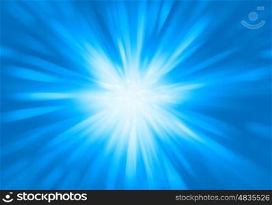 Flash of light. Abstract background image with flash of light