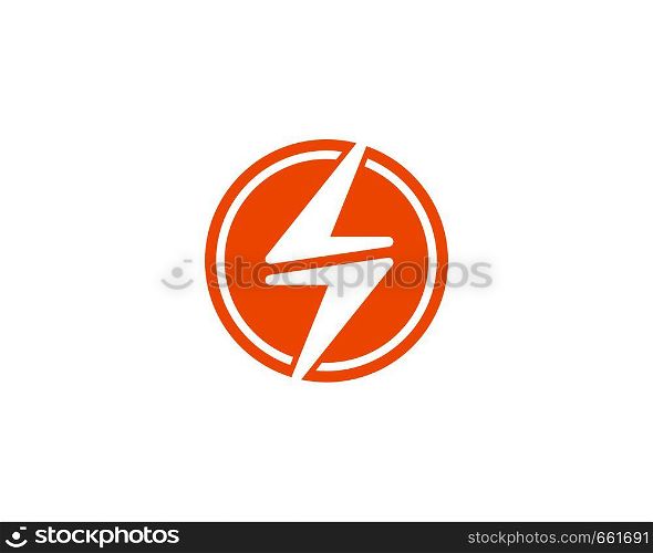 Flash power thunderbolt icons vectors