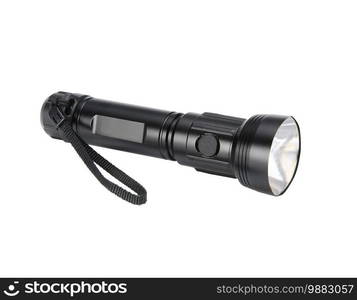 flashlight isolated on white background. flashlight