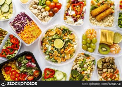 flat lay batch cooking composition. Resolution and high quality beautiful photo. flat lay batch cooking composition. High quality beautiful photo concept
