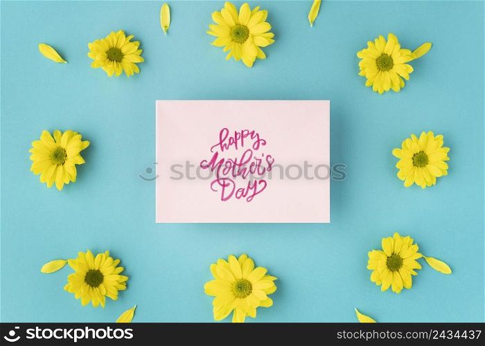 flat lay beautiful arrangement mother s day 3