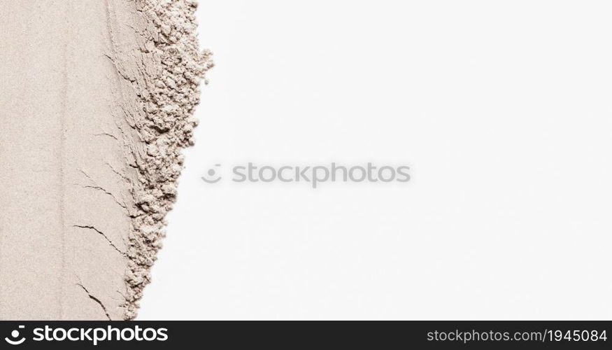 flat lay clay smudge with . High resolution photo. flat lay clay smudge with . High quality photo