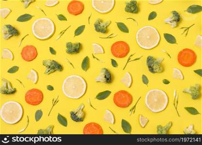 flat lay delicious ripe produces composition. High resolution photo. flat lay delicious ripe produces composition. High quality photo