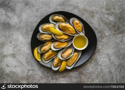 flat lay delicious seafood composition_2. High resolution photo. flat lay delicious seafood composition_2. High quality photo