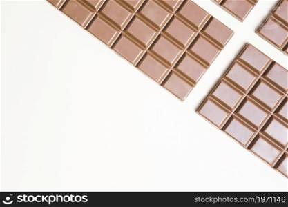 flat lay food frame with chocolate copy space. High resolution photo. flat lay food frame with chocolate copy space. High quality photo