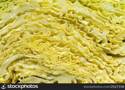 flat lay green cabbage texture