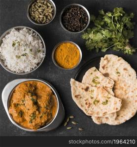 flat lay indian food arrangement. High resolution photo. flat lay indian food arrangement. High quality photo