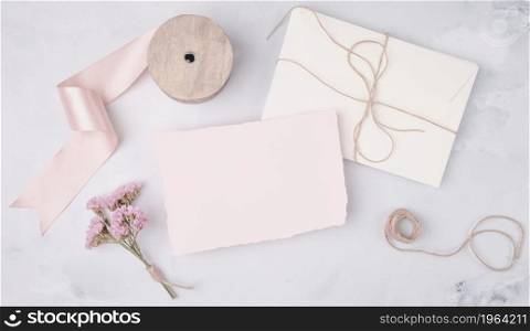 flat lay lovely arrangement with wedding invitations. High resolution photo. flat lay lovely arrangement with wedding invitations. High quality photo