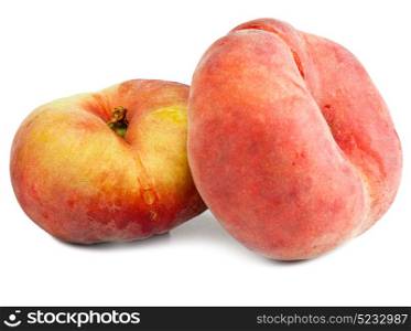 flat peach on a white background