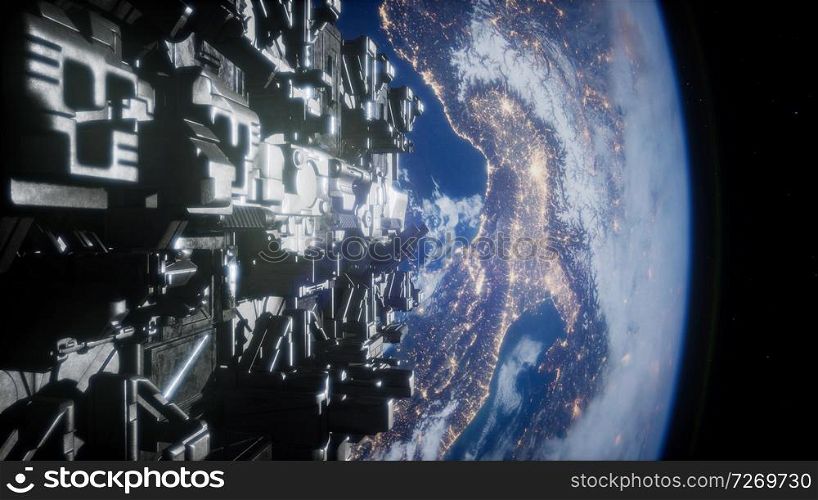 fleet of massive spaceships known as motherships taking position over Earth for a coming invasion. motherships taking position over Earth for a coming invasion
