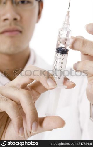 Flicking Syringe