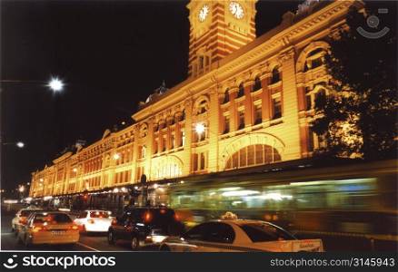 Flinders street station, Melbourne, Australia.