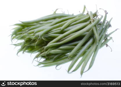 Floating Bunch of Green Beans