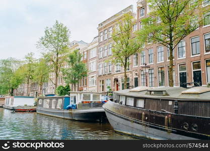 Floating house at Amsterdam