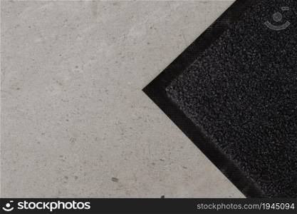 floor with doormat. High resolution photo. floor with doormat. High quality photo