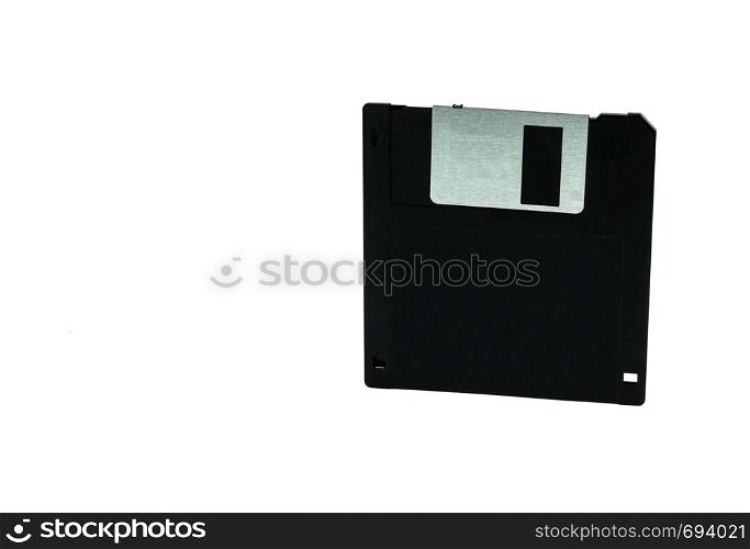 Floppy disk isolated on white background