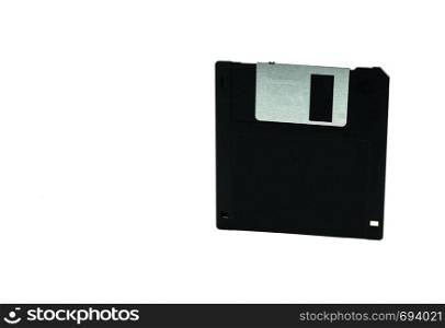 Floppy disk isolated on white background