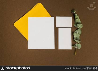 floral decoration with three sheets paper