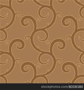 Floral pattern. Seamless Floral background. EPS 10 vector illustration. File contains seamless pattern. Endless floral pattern.