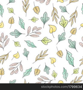 Floral seamless pattern for textures, textiles and simple backgrounds. Scalable vector graphics