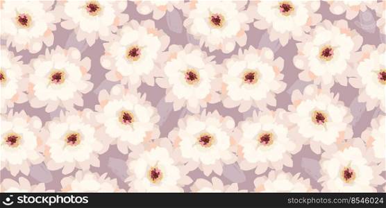 Floral seamless pattern. Vector design for paper, cover, fabric, interior decor and other use. Floral seamless pattern. Vector design for paper, cover, fabric, interior decor and other