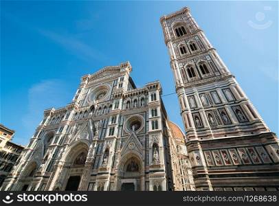 Florence Cathedral - The main church of Florence, Italy, is the UNESCO world heritage situated in the historic center of Florence and is major attraction to tourist visiting Italy.