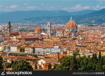 Florence Duomo. Italy.. Cathedral of Santa Maria del Fiore. Florence. Italy