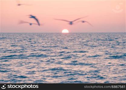 Florida Atlantic ocean beach sunrise seascape