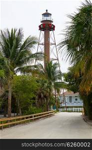 Florida Sanibel island lighthouse in USA