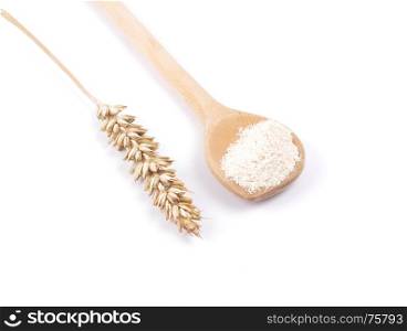 Flour and ear on slate