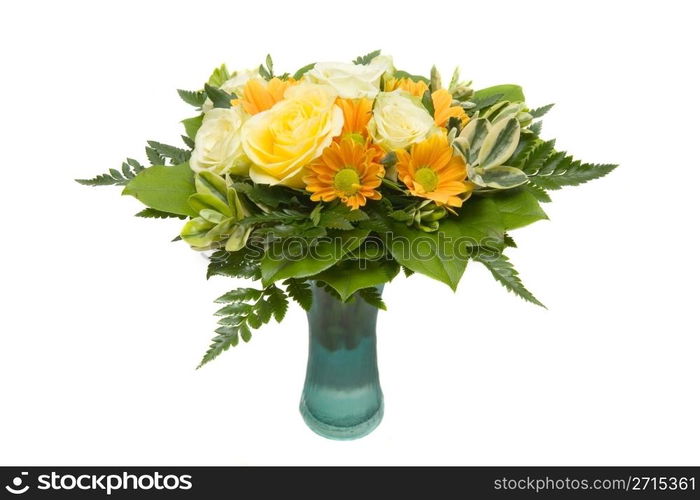 Flower arrangement in a vase