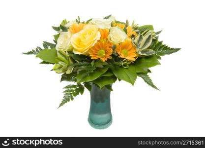 Flower arrangement in a vase